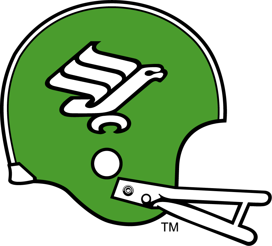 North Texas Mean Green 1979-1982 Helmet diy DTF decal sticker